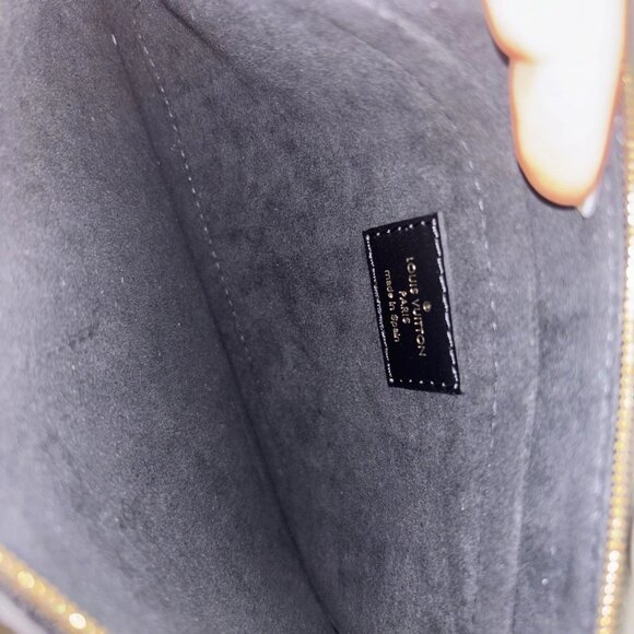 Authentic NEW Louis Vuitton Red Game On Neverfull Pochette Wristlet Pouch - Picture 9 of 10